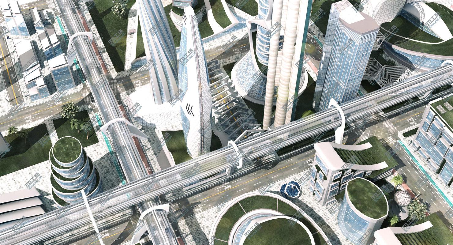 images/goods_img/20210319/3D model Future City 1 and 2 Collection/2.jpg